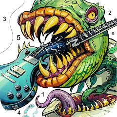 Скачать Dark Fantasy Coloring Games на Android — Все открыто без рекламы