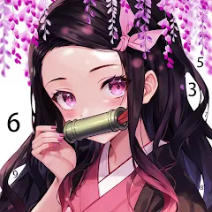 Скачать Painting Book - Anime Color — Модификация Все открыто