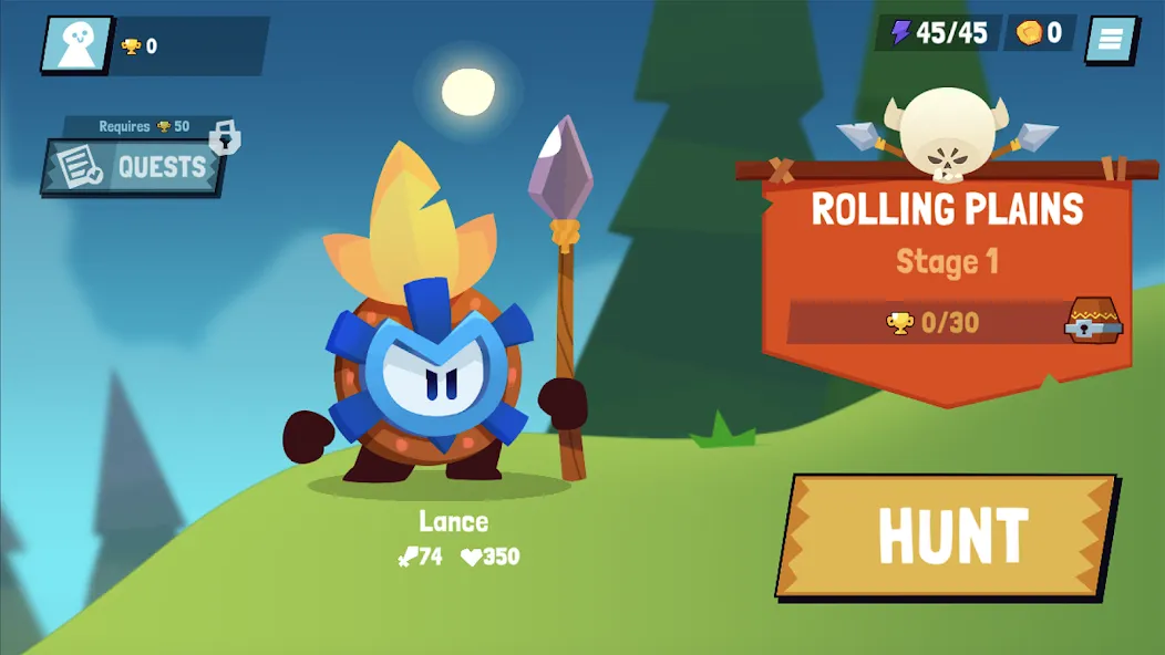 Tiny Hunters - Monsters Attack — скриншот 1