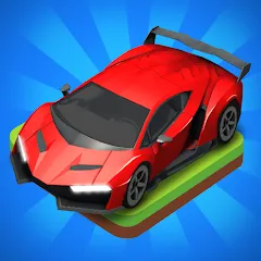 Merge Car - Idle Merge Cars MOD на Андроид — Много денег