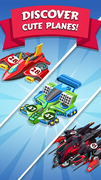 Merge Planes Idle Plane Game — скриншот 4 Merge Planes Idle Plane Game — скриншот 4
