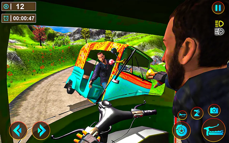 Tuk Tuk Offroad Auto Rickshaw — скриншот 4