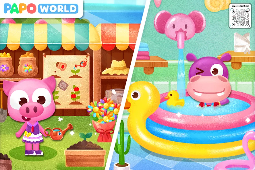 Papo Town Preschool — скриншот 2