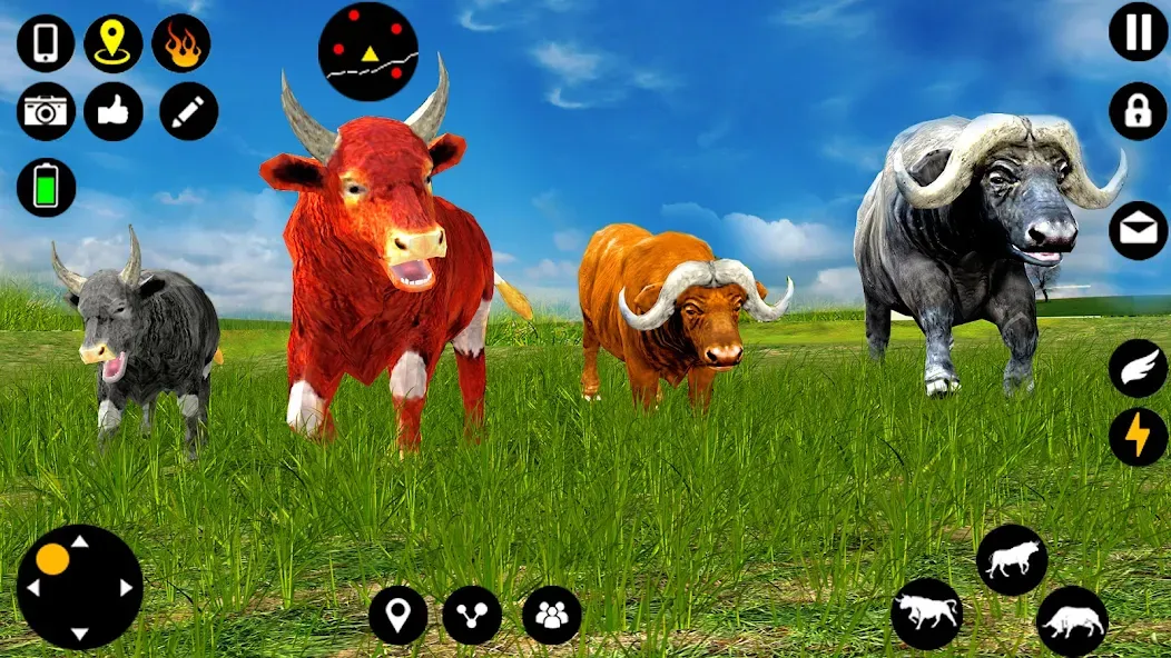 Angry Bull Attack Fight Games — скриншот 5