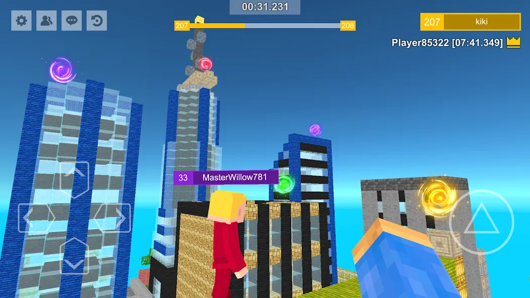 Parkour Craft: Online PvP Game — скриншот 4