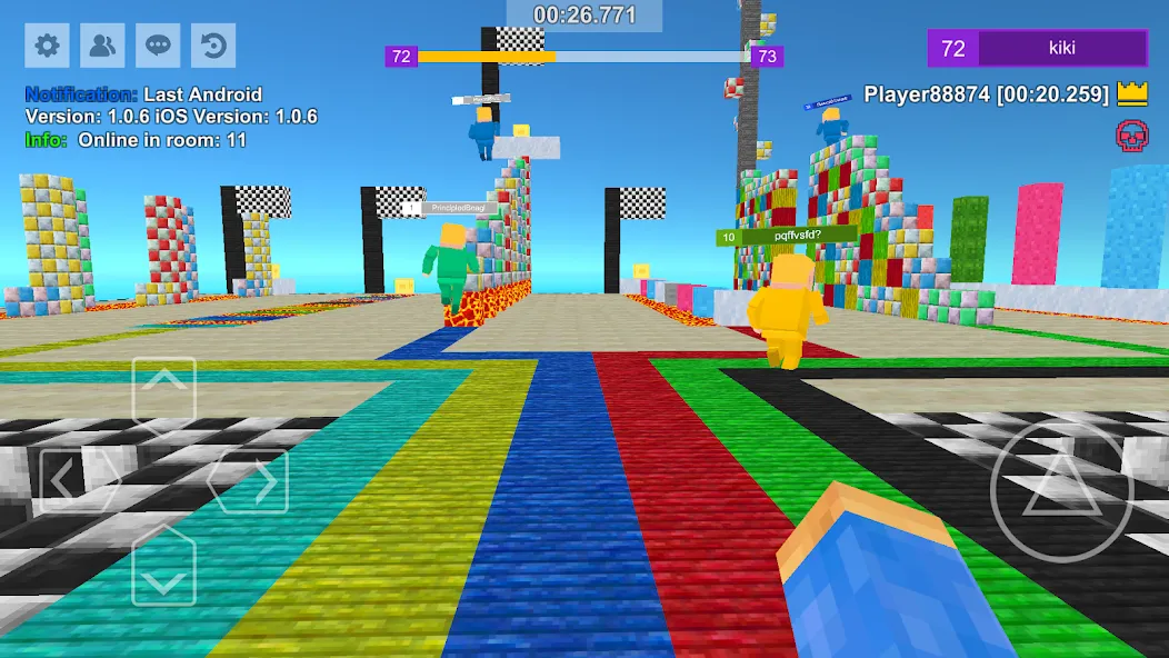 Parkour Craft: Online PvP Game — скриншот 5
