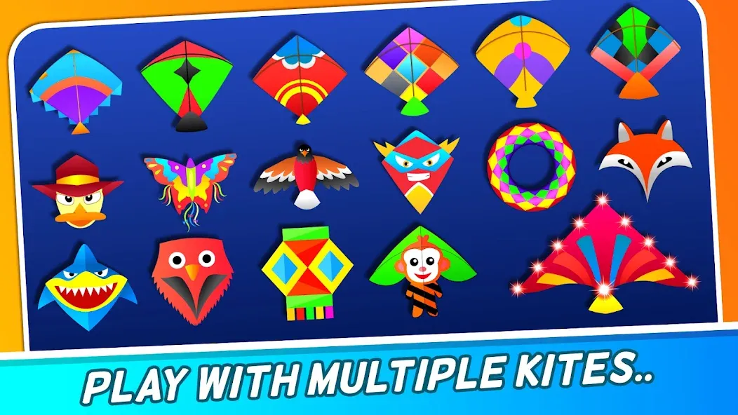 Indian Kite Flying 3D — скриншот 1