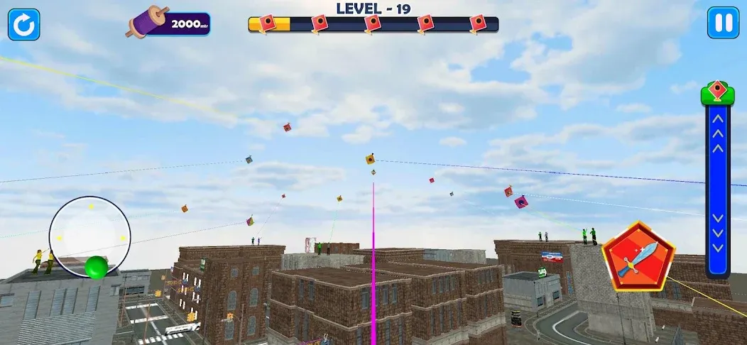 Indian Kite Flying 3D — скриншот 3