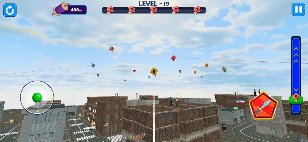 Indian Kite Flying 3D — скриншот 5