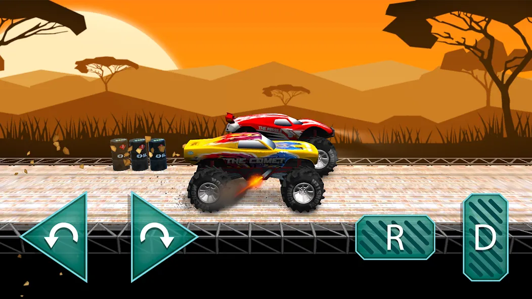 Monster truck: Extreme racing — скриншот 4