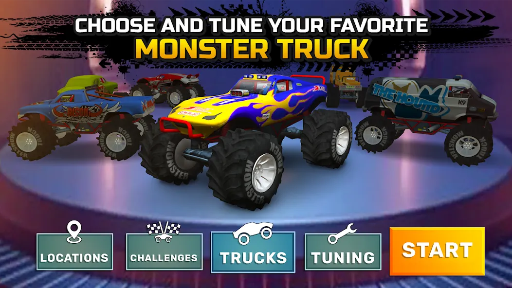Monster truck: Extreme racing — скриншот 5