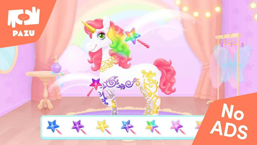 My Unicorn dress up for kids — скриншот 2