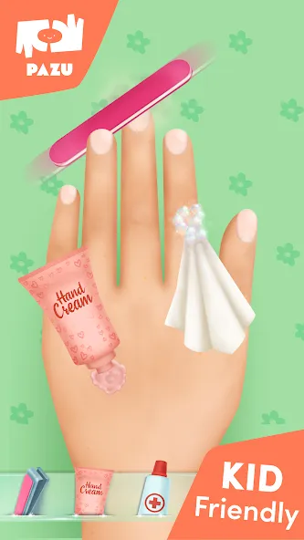 Girls Nail Salon - Kids Games — скриншот 3