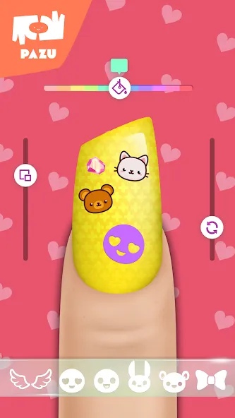Girls Nail Salon - Kids Games — скриншот 4
