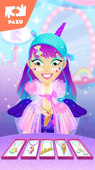 Girls Hair Salon Unicorn — скриншот 4