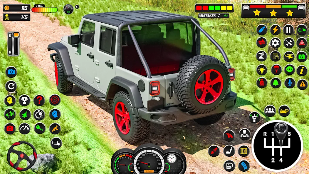Offroad 4x4 Jeep Driving Game — скриншот 2