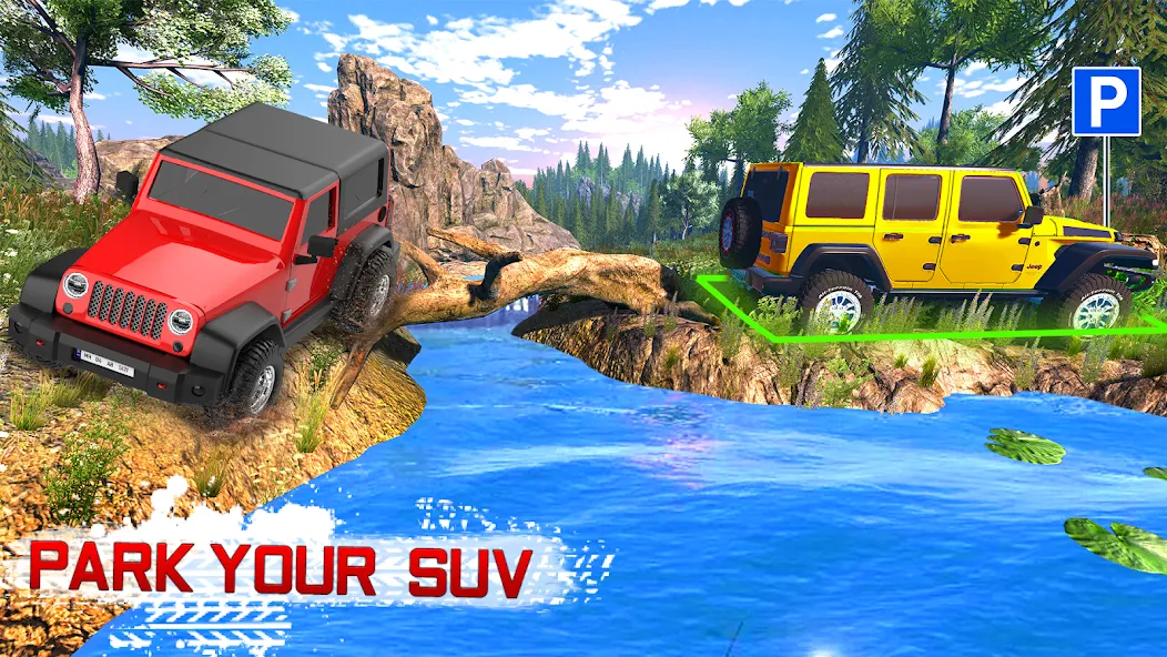 Offroad 4x4 Jeep Driving Game — скриншот 4