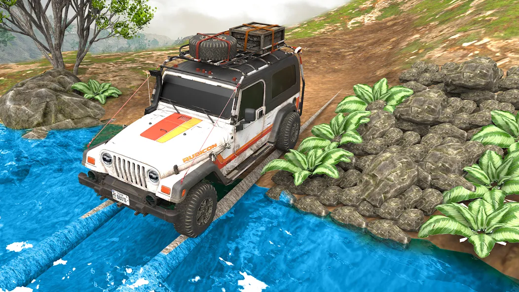 Offroad 4x4 Jeep Driving Game — скриншот 5