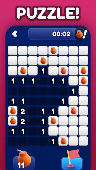 Minesweeper Bomb Mines Game — скриншот 2