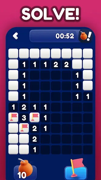 Minesweeper Bomb Mines Game — скриншот 5