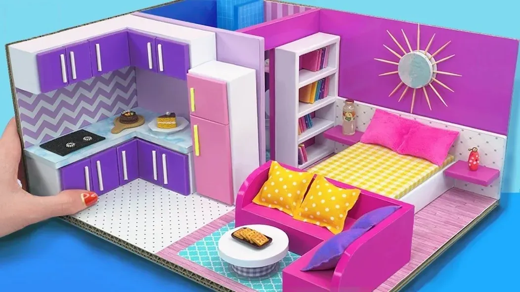 Girl Doll House Design Games — скриншот 5