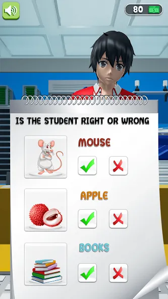 Anime School Teacher Simulator — скриншот 2
