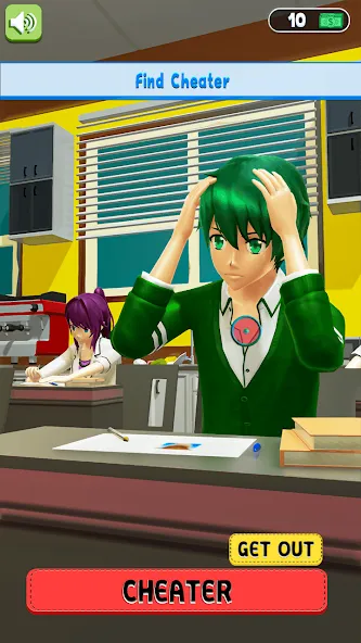 Anime School Teacher Simulator — скриншот 3