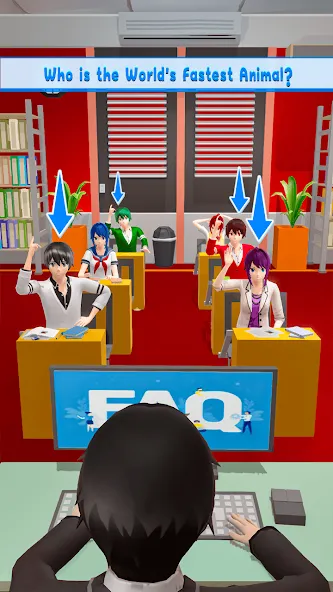 Anime School Teacher Simulator — скриншот 5