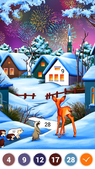 Art Coloring - Color by Number — скриншот 2