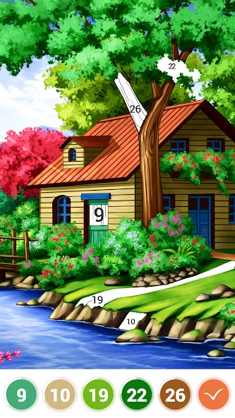 Art Coloring - Color by Number — скриншот 3