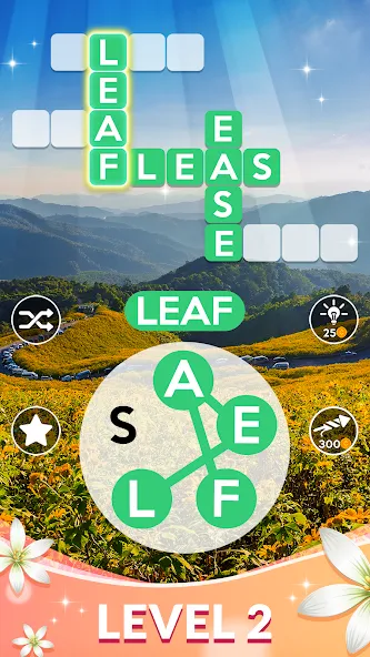 Wordscapes — скриншот 2