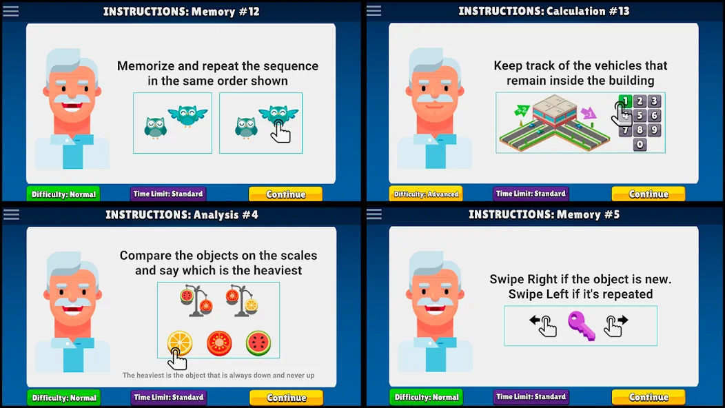 Neurobics: 60 Brain Games — скриншот 3