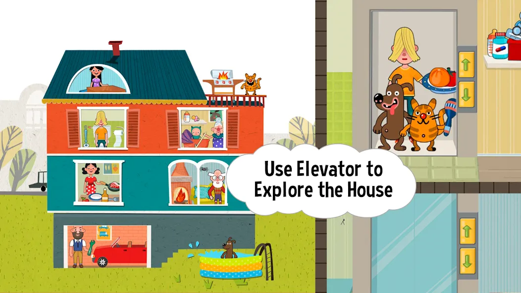Pepi House: Happy Family — скриншот 1