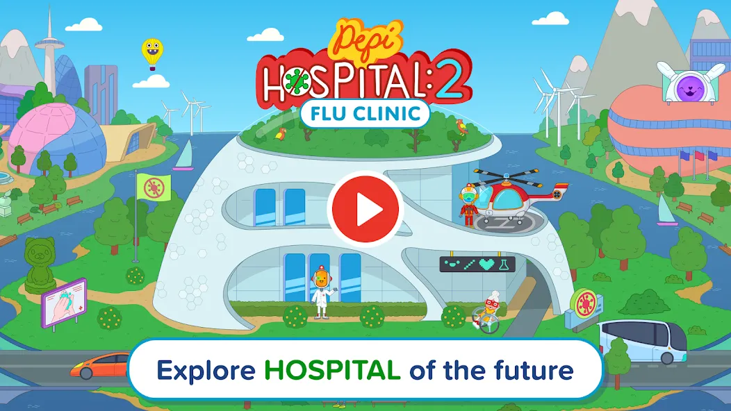 Pepi Hospital 2: Flu Clinic — скриншот 2