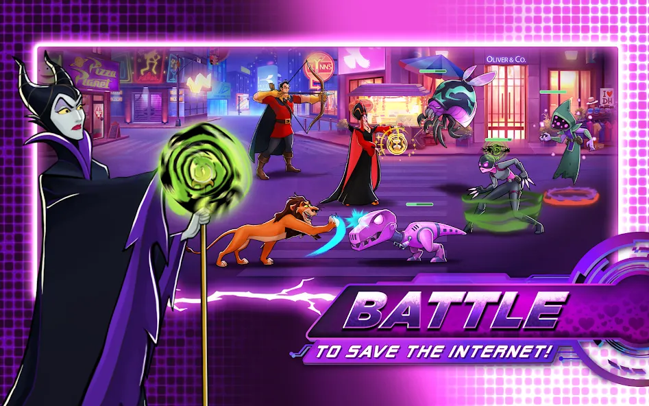 Disney Heroes: Battle Mode — скриншот 1 Disney Heroes: Battle Mode — скриншот 1