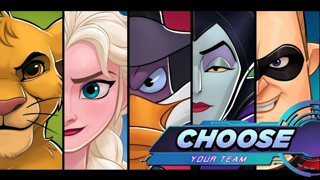 Disney Heroes: Battle Mode — скриншот 2 Disney Heroes: Battle Mode — скриншот 2
