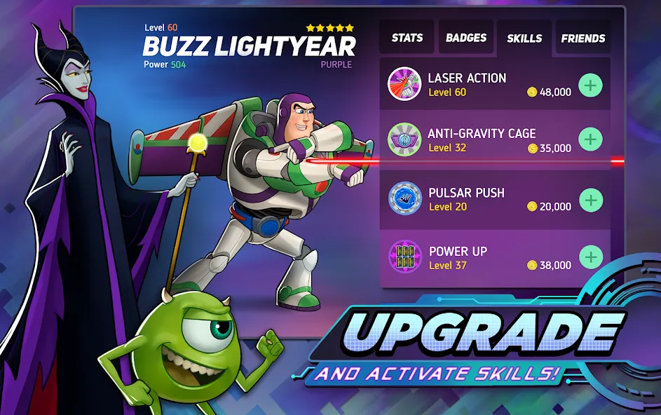 Disney Heroes: Battle Mode — скриншот 4 Disney Heroes: Battle Mode — скриншот 4