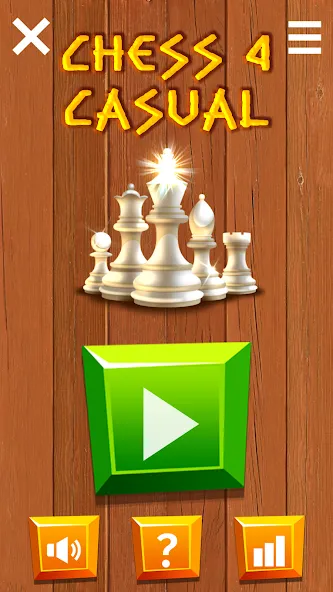 Chess 4 Casual - 1 or 2-player — скриншот 1