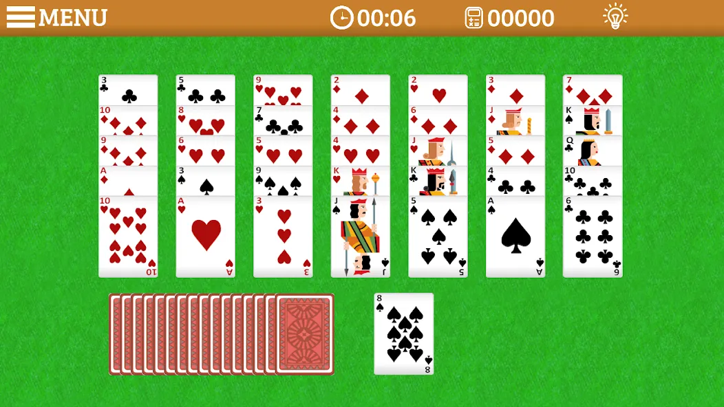Golf Solitaire Multi CardsGame — скриншот 2