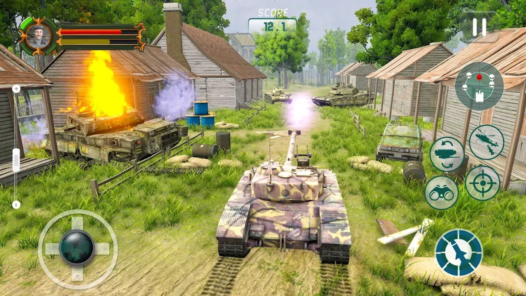 Army Tank Games Offline 3d — скриншот 4