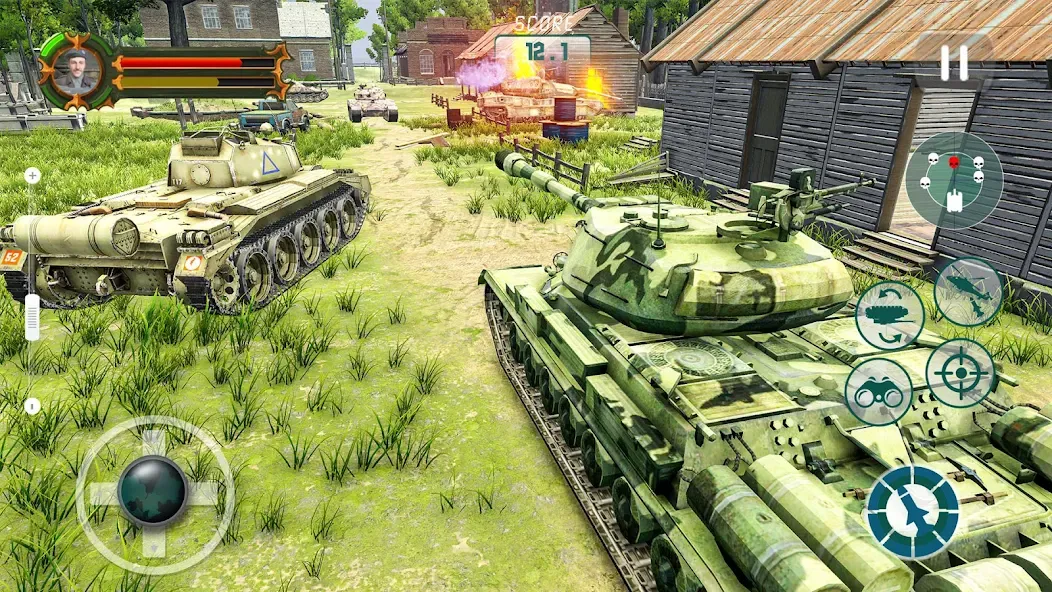Army Tank Games Offline 3d — скриншот 5