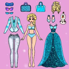 Chibi Dolls Dress Up Games — MOD APK Все открыто