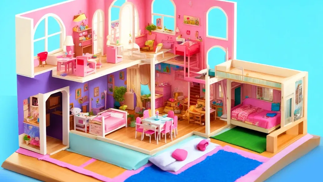 Doll House Design: Girl Games — скриншот 3