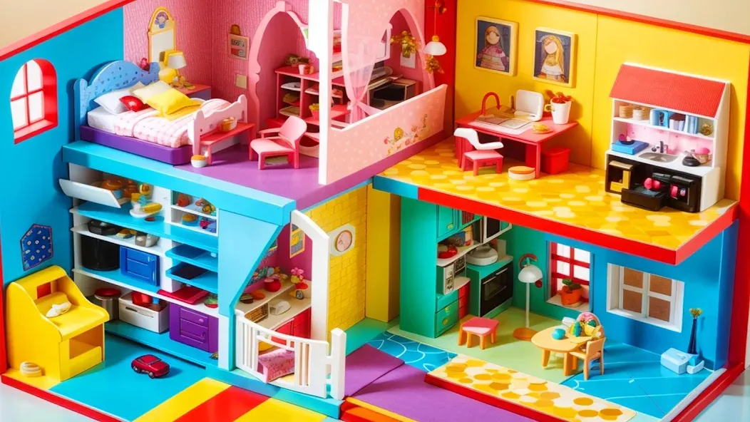 Doll House Design: Girl Games — скриншот 5