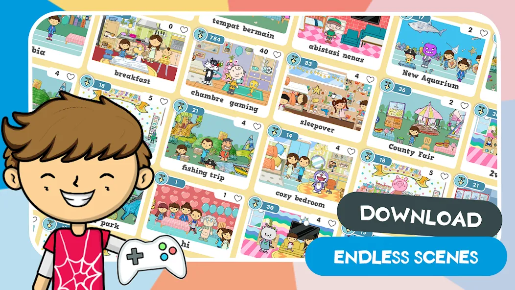 Lila's World:Create Play Learn — скриншот 2