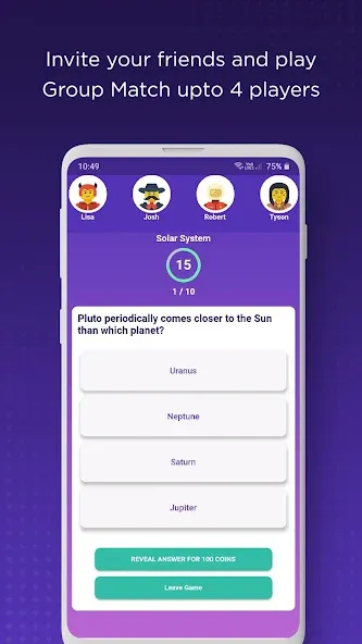 QuizPot: Group GK Quiz Trivia — скриншот 5