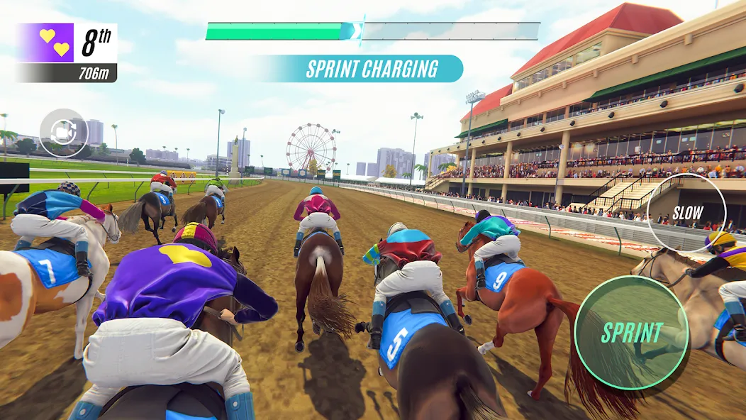 Rival Stars Horse Racing — скриншот 1 Rival Stars Horse Racing — скриншот 1