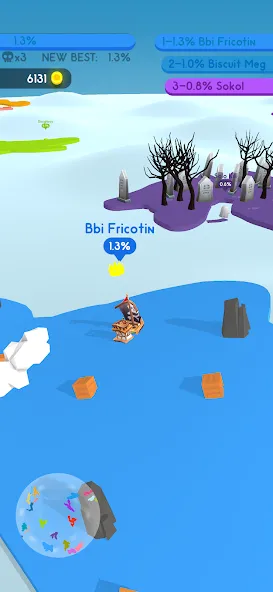 Paper.io 4 — скриншот 1