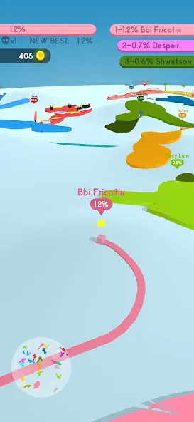 Paper.io 4 — скриншот 5