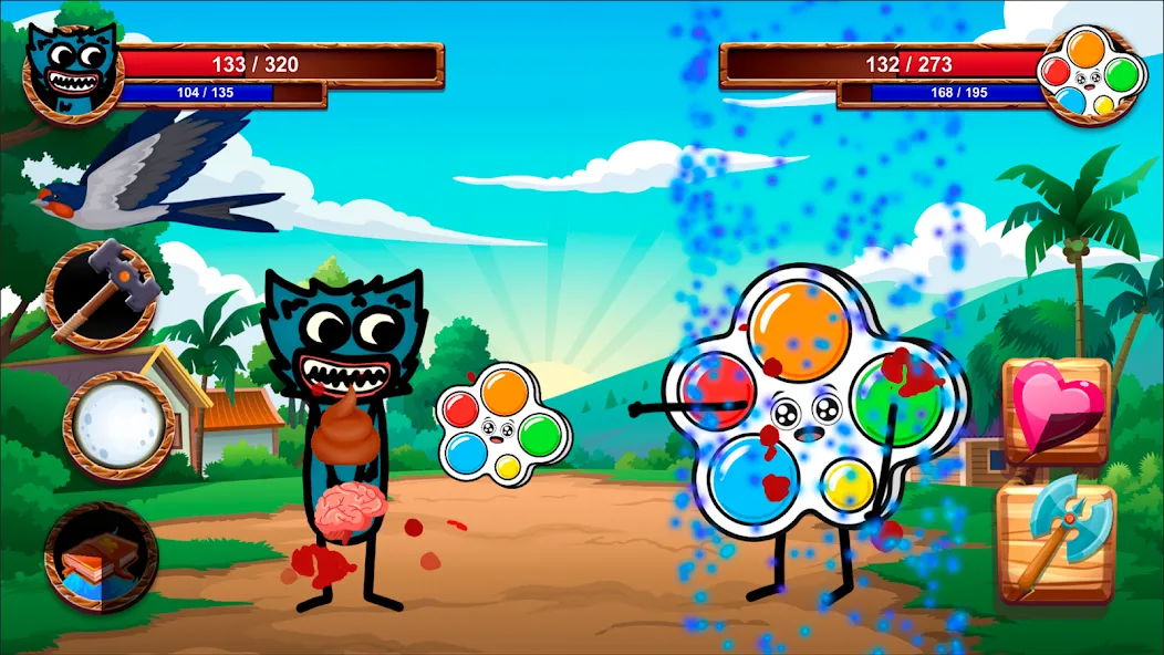 Cartoon Battle — скриншот 1 Cartoon Battle — скриншот 1